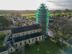 Elite Scaffolding key player in church tower restoration project