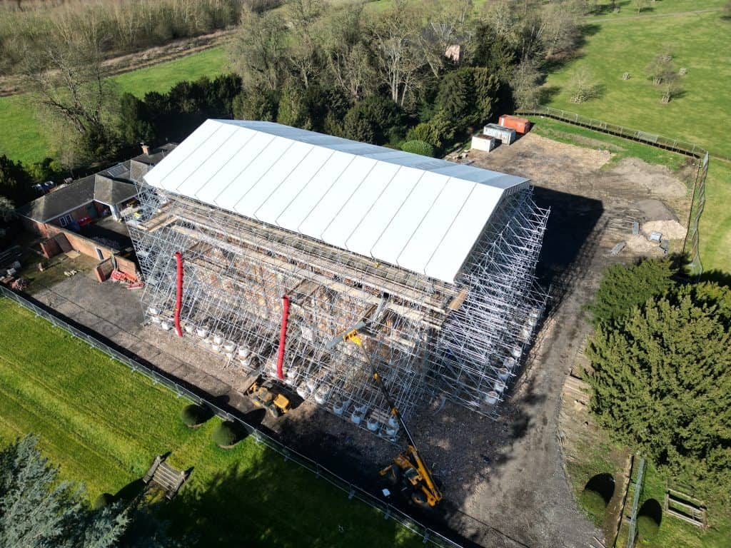 ADS Scaffolding, a family-run York-based business established in 2009, has recently completed a challenging scaffolding project at Nun Appleton Hall Priory for client Sam Smiths Brewery.