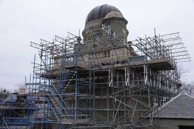 Paisley Museum, a cherished cultural landmark, is undergoing a major renovation, with JR Scaffold Services playing a pivotal role in supporting the building's transformation.