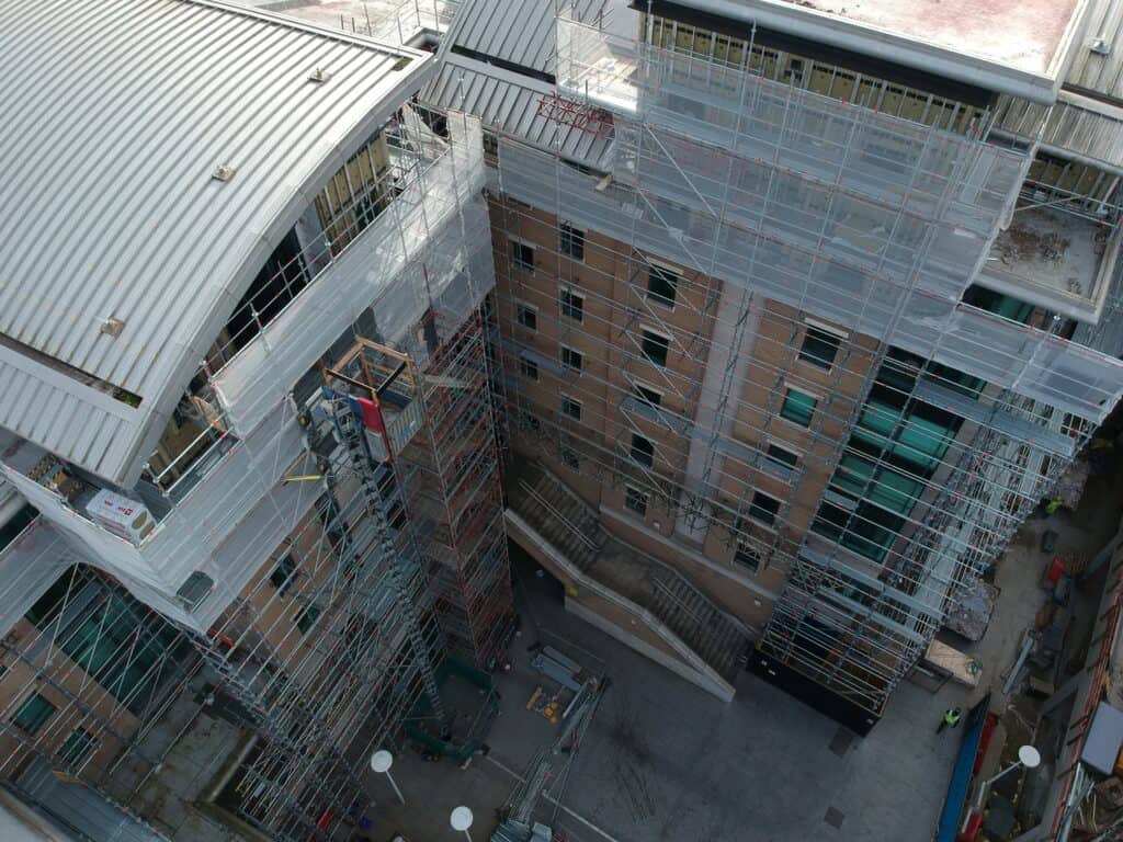 Utilising Layher's world-renowned Allround System, Southampton-based Skill Scaffolding has successfully provided access to all external elevations of Dolphin Quays in Poole, Dorset.