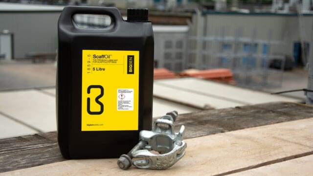 BIGBEN, an industry-leading supplier, has officially launched its latest innovation - ScaffOil, a revolutionary, eco-friendly lubricant exclusively designed for the Scaffolding and Construction industries. 