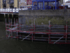 Hertfordshire-based Extreme Scaffolding, in collaboration with Layher UK, successfully tackled the high tidal range of the Thames River to establish a core sampling platform on the river wall.