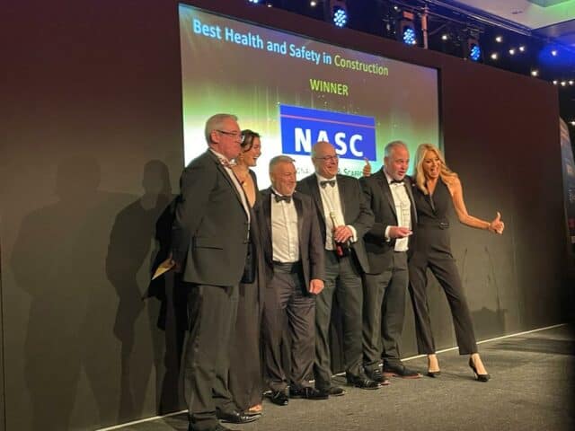 NASC Triumphs Over Competition in the 'Best Health & Safety in Construction Category