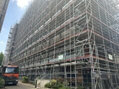 Discover how Mercer Scaffolding and Layher Allround system elevated the Galleon House project on the Isle of Dogs, London.