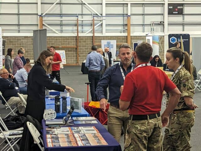 NASC showcased its unwavering commitment to the military and their mission to alleviate the recruitment crisis in the construction industry during the British Forces Resettlement Services (BFRS) Career Fair in Colchester.