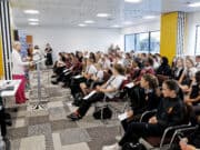 More than 250 schoolgirls from across Wales gathered at three separate Women in Construction events this month