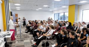 More than 250 schoolgirls from across Wales gathered at three separate Women in Construction events this month