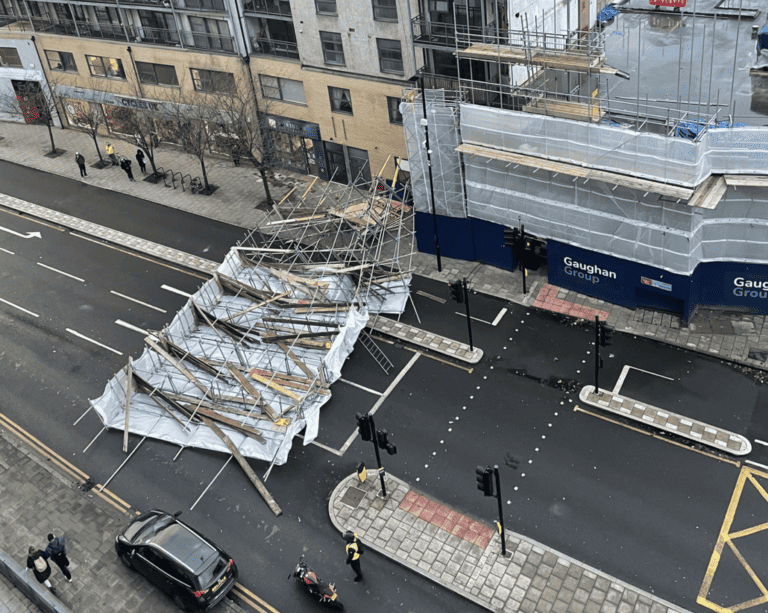 NASC Raises Alarm Over Recent Scaffold Collapses Amidst High Winds