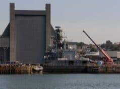 Devonport Royal Dockyard & Kaefer Ltd face charges under the Health and Safety Act after scaffolder's serious injury aboard HMS Bulwark. Dockyard, Plymouth.