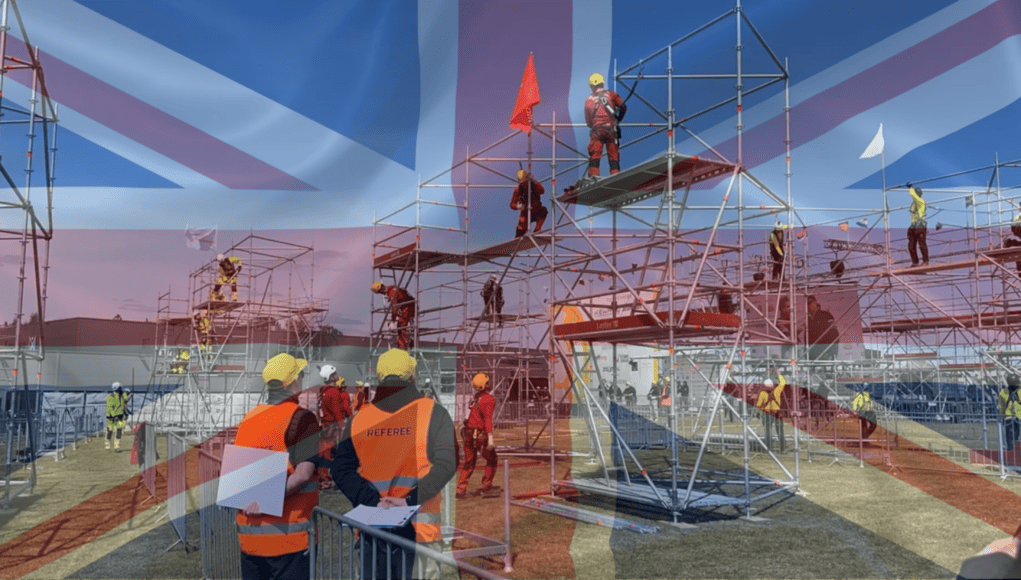 Three prominent UK scaffolding firms have signed up to compete in ScaffChamp 2024 in Vilnius, Lithuania, showcasing the country's expertise and innovation in the scaffolding industry.