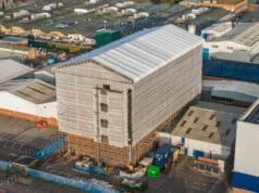 Liddiard Scaffolding and Layher UK Shine at BAE Systems Project