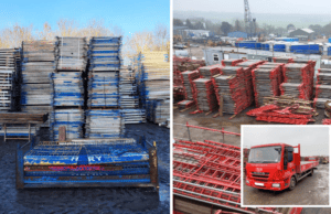 In the wake of Henry Construction's collapse last year and BCM Scaffolding last month, tonnes of scaffolding and formwork owned by the defunct contractors are now up for auction. 