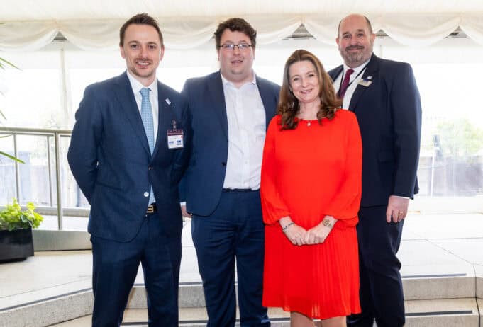 The NASC lobbies for scaffolding industry support at a House of Commons reception, securing backing from the Secretary of State for Education.