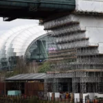 tyne bridge scaffolding 2