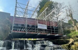 Discover how Layher scaffolding breathed new life into the 'Harry Potter Bridge'. Learn about the innovative solutions that preserved public access during this iconic restoration.