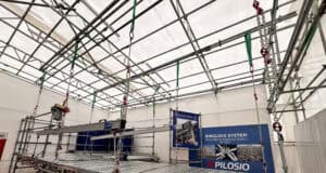 Italian innovator Pilosio has teamed up with APA Height Access Ltd, in a bid to bring the cutting-edge Flydeck suspended access system to the British market.