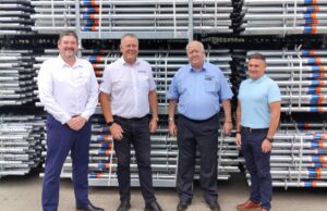 Scafom-rux UK has officially announced a new partnership with St Helens Plant, a leading scaffolding supplier and repair specialist in the UK.