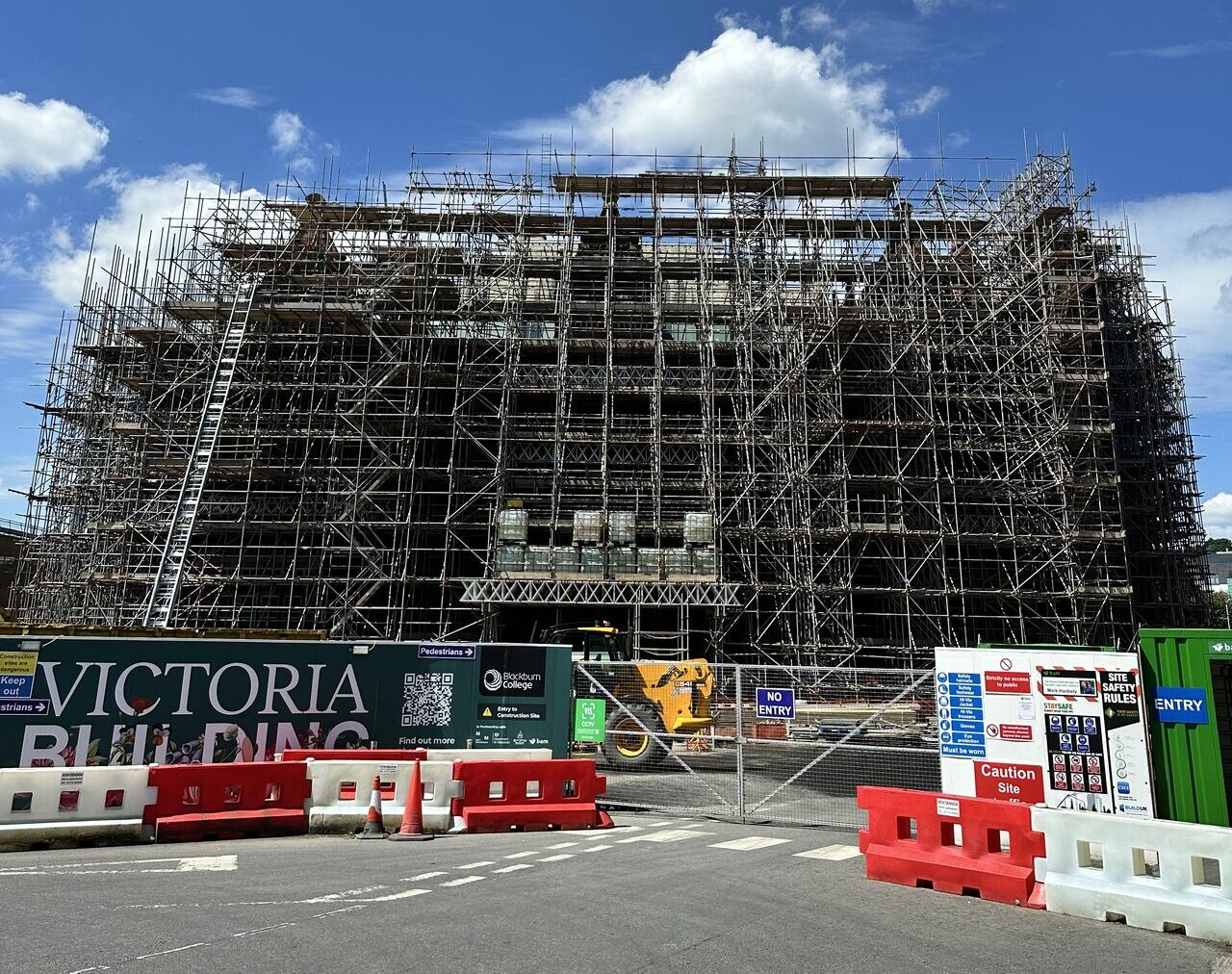 Learn about the multi-million-pound restoration of Blackburn's Victoria Building. See how Allied Access and Buckley Design Solutions are bringing new life to this historic landmark.