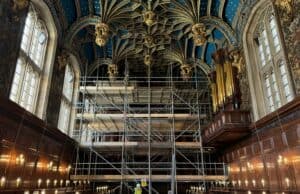 Coventry Scaffolding, a leading London-based scaffolding contractor and Royal Warrant Holder, recently played a pivotal role in supporting restoration efforts at the iconic Hampton Court Palace. 