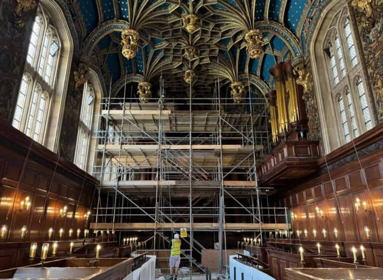 Coventry Scaffolding Supports Historic Restoration Work at Hampton Court Palace