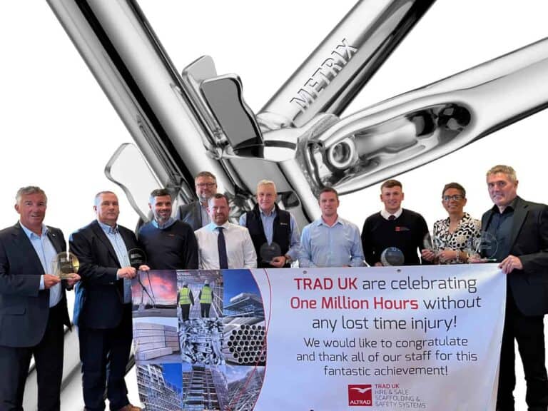 TRAD UK Celebrates Over 1 Million Work Hours Without a Lost Time Injury