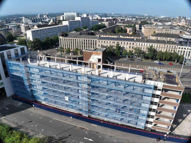 JR Scaffold Plays Key Role in Scotland’s Tallest Residential Building