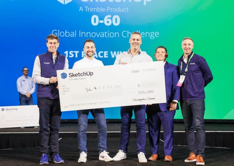 Global Success for ScaffPlan at SketchUp Challenge