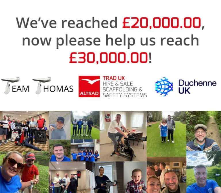 TRAD UK Boosts Charity Target to £30,000 After Smashing Initial Goal