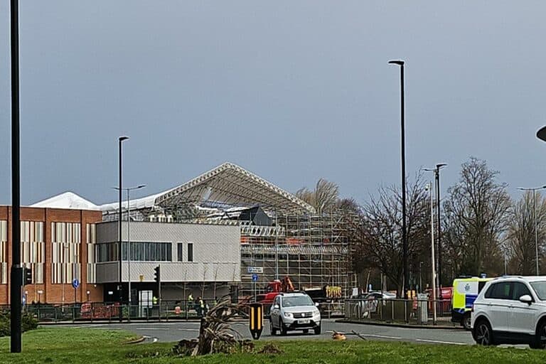 JMAC Group Issues Statement Following Temp Roof Collapse at Sands Centre