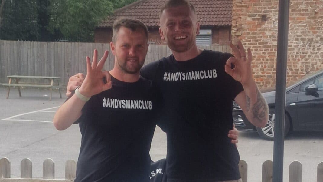 A scaffolder from Yorkshire is preparing to take on a gruelling 230-mile trek across England to raise money for men’s mental health charity, Andy’s Man Club.