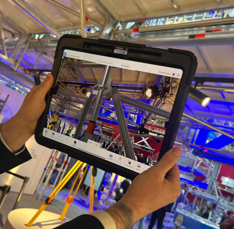 Layher Introduces Cutting-Edge SIM2Field System at Bauma