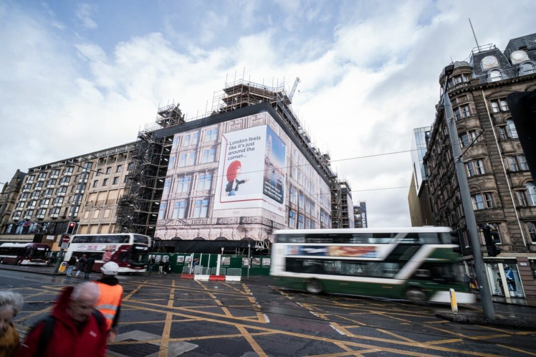 Specialist scaffolding works are playing a crucial role in the restoration of Edinburgh’s historic Jenners department store, as the iconic A-listed building undergoes a major redevelopment.