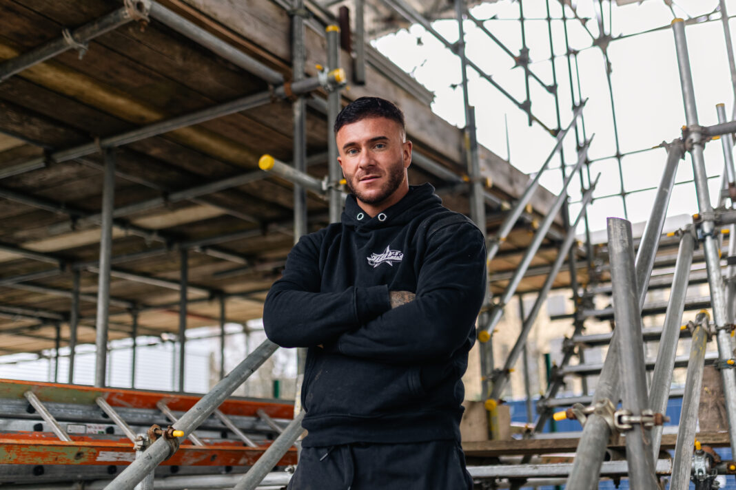 Joe Carr, the energetic founder and MD of Stellar Scaffolding, whose bold move to launch a YouTube channel has turned heads across the industry.
