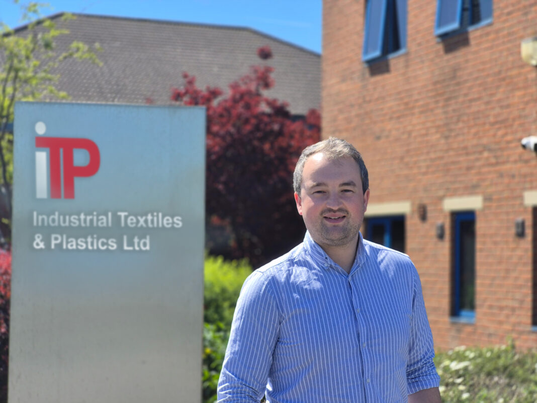 Industrial Textiles and Plastics (ITP), a Yorkshire-based manufacturer of protective textiles for the construction industry, has announced the appointment of Will Reasbeck as International Sales Manager to support its growing export business.