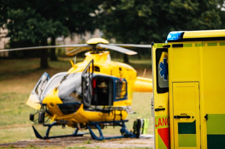 Man Airlifted to Hospital After Fall from Scaffolding in Peterhead