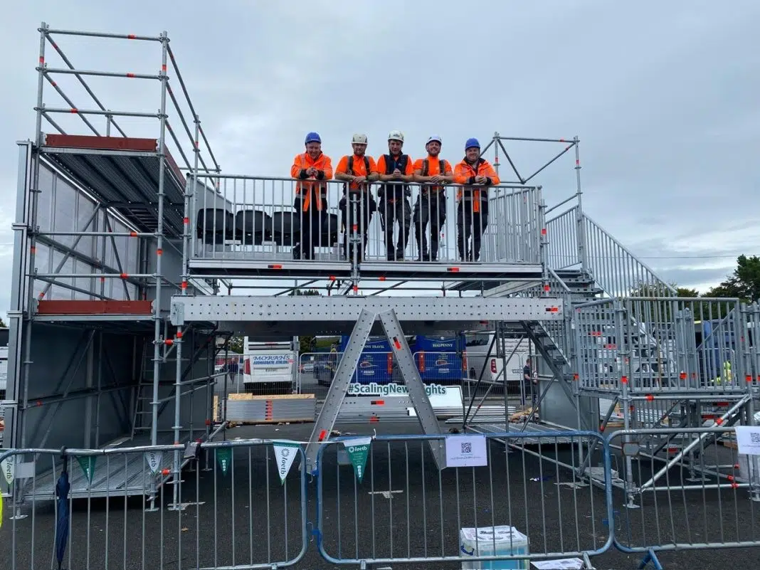Scaffolding has been included in WorldSkills Ireland for the first time, marking a significant milestone for the construction trade at the prestigious vocational skills competition held at Dublin's RDS last week.