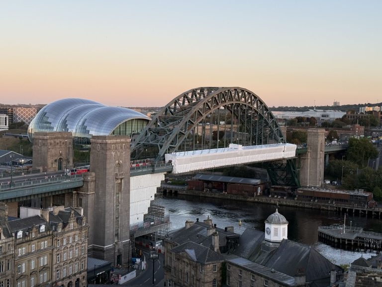 In Pictures: Scaffold teams complete west phase of Tyne Bridge restoration
