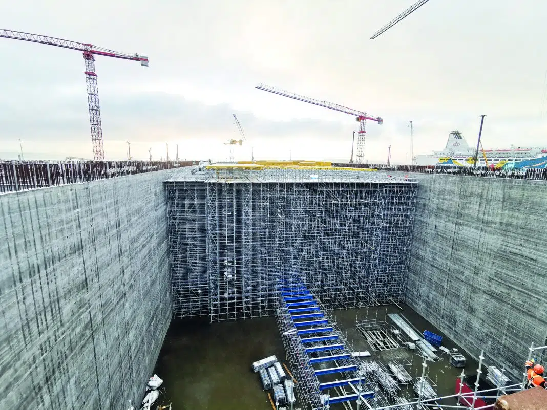 Turkish engineering firm URTIM has played a key role in the construction of what is being described as the world’s largest floating LNG tank.