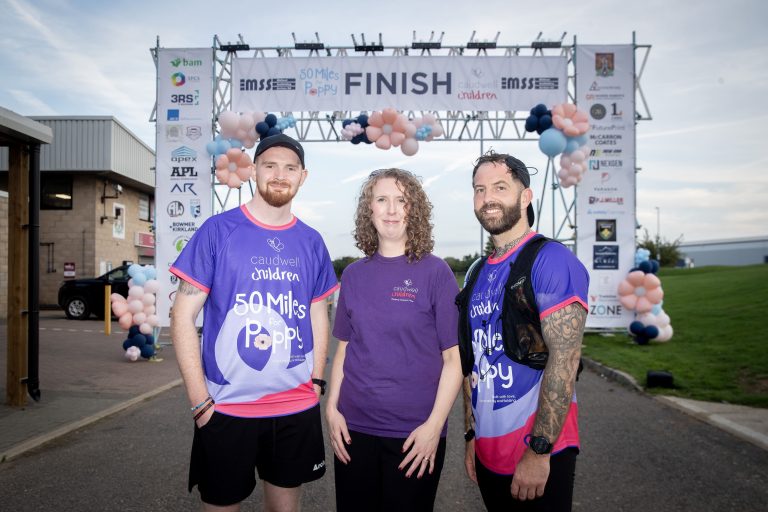 Midland Scaffolding staff go the distance in charity challenge for Poppy