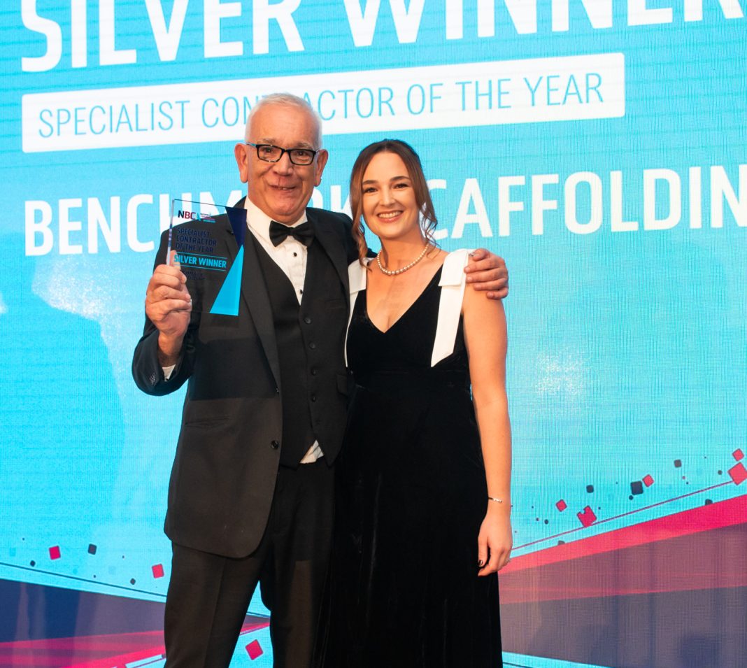 Benchmark Scaffolding has won Silver in the Specialist Contractor of the Year category at the 2025 National Building and Construction Awards, recognising its innovation, safety, and engineering excellence on projects such as 38 St Mary’s Axe.