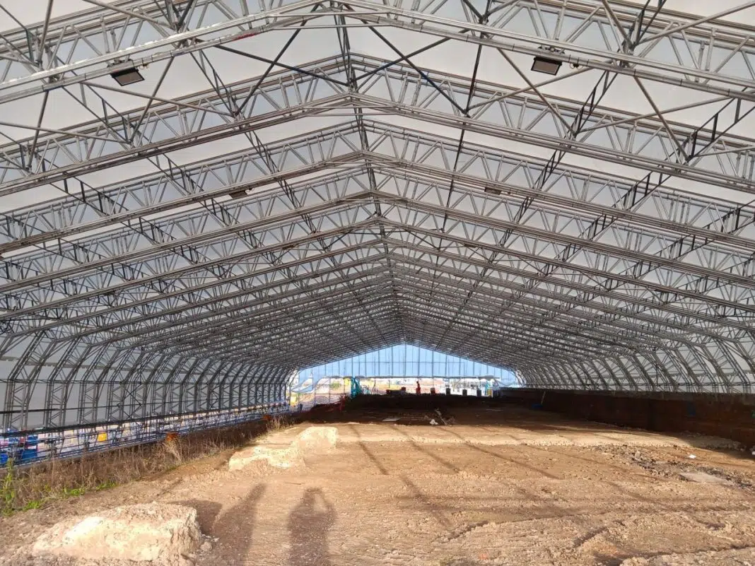 GKR Scaffolding has delivered a complex temporary roof structure at HS2’s Euston site.