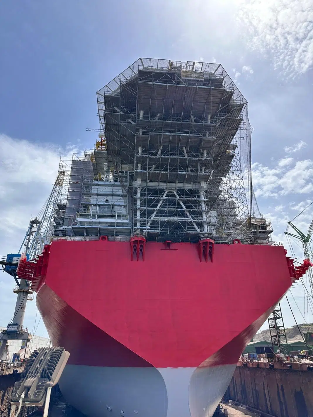 URTIM Scaffolding Systems delivers bespoke offshore scaffolding for Turkey’s first floating natural gas platform, the Osman Gazi, in the Black Sea.