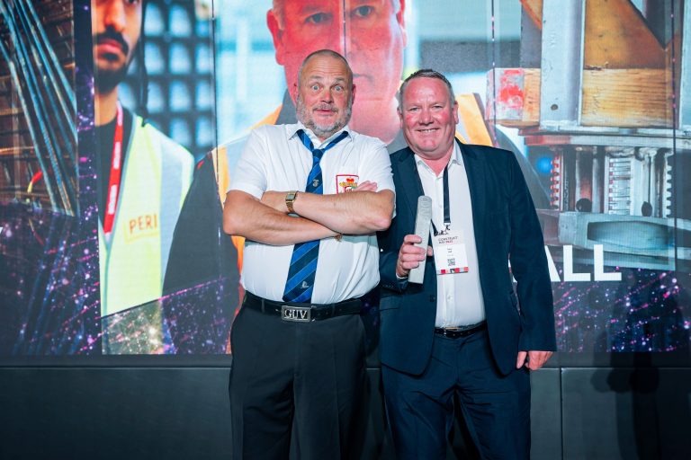 PERI UK’s Terry Hall recognised as ‘Unsung Hero’ for driving formwork safety reform