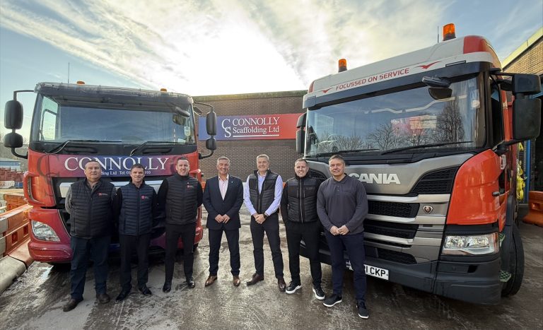 Connolly Scaffolding strengthens partnership with TRAD UK in £3.5m investment