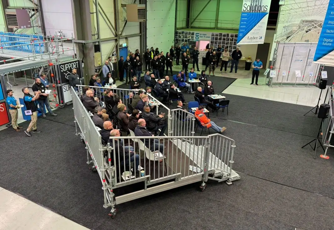 Layher UK reports strong turnout at its latest ‘Sizzle & Learn’ open morning, with SIM2Field XR technology and practical demos drawing industry interest.