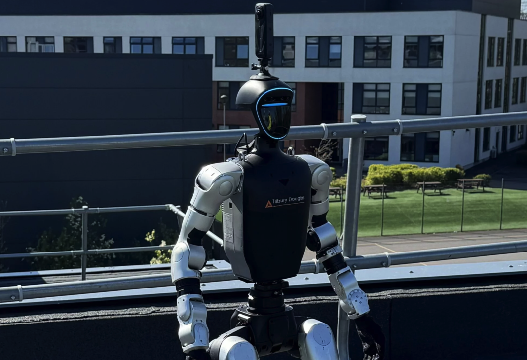 Tilbury Douglas has deployed a humanoid robot named Douglas on a live UK construction site. The contractor says it is the first tier one firm in the country to do so.